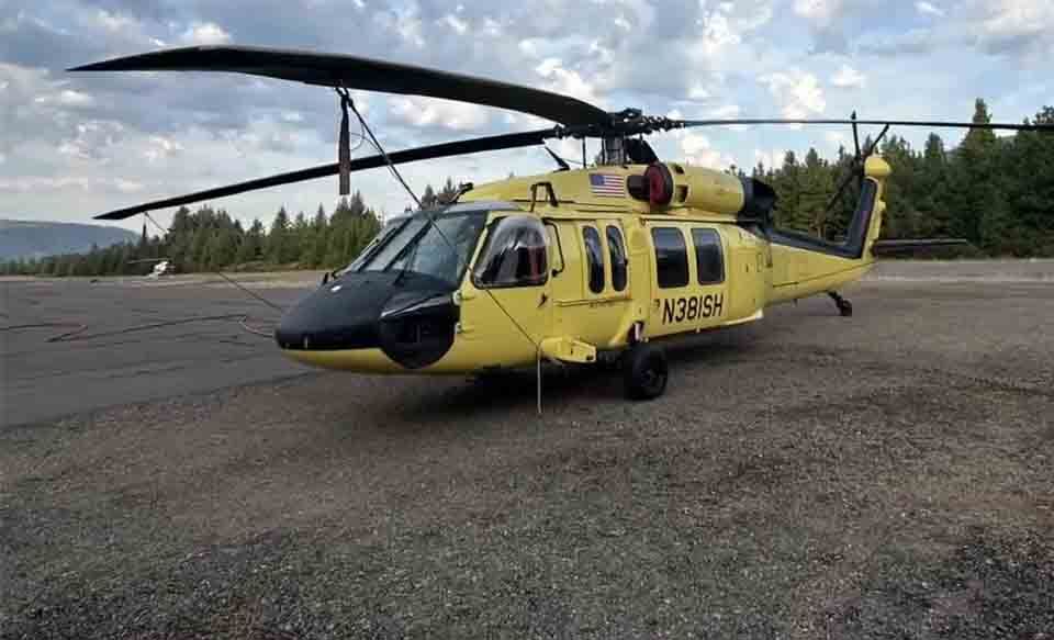 Firefighters Klamath County Oregon -Crater Lake Fire - September 2024