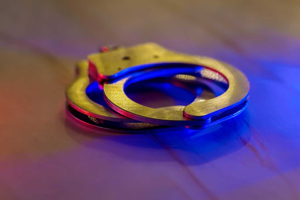 Police handcuffs - Oregon - Arrest