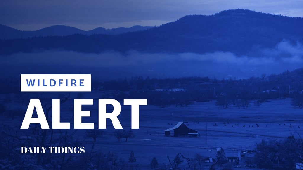 Wildfire Alert - Oregon