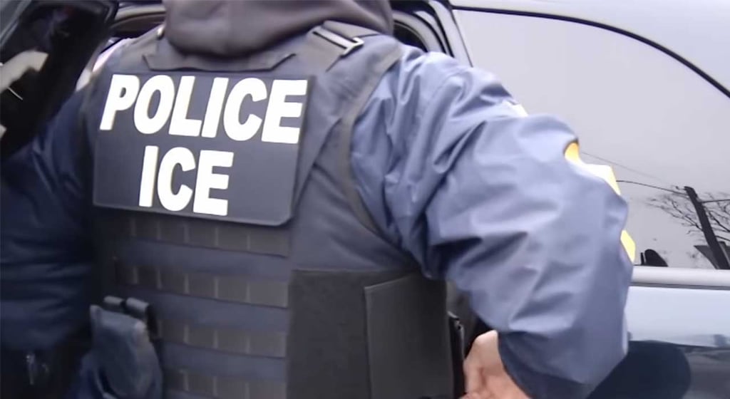 ICE agent - Portland, Oregon
