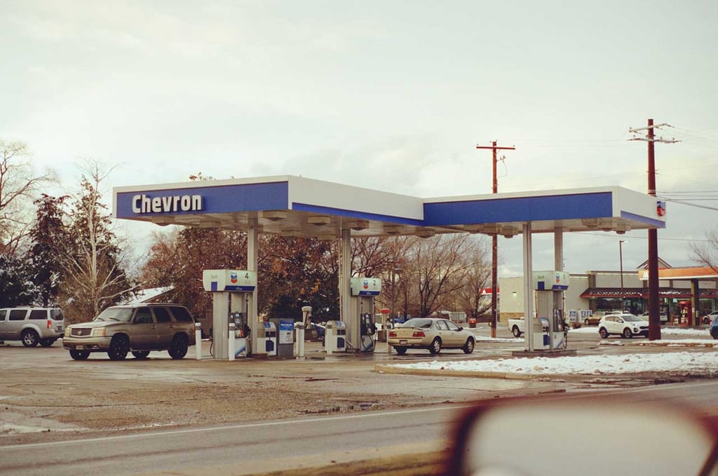 Chevron gas station