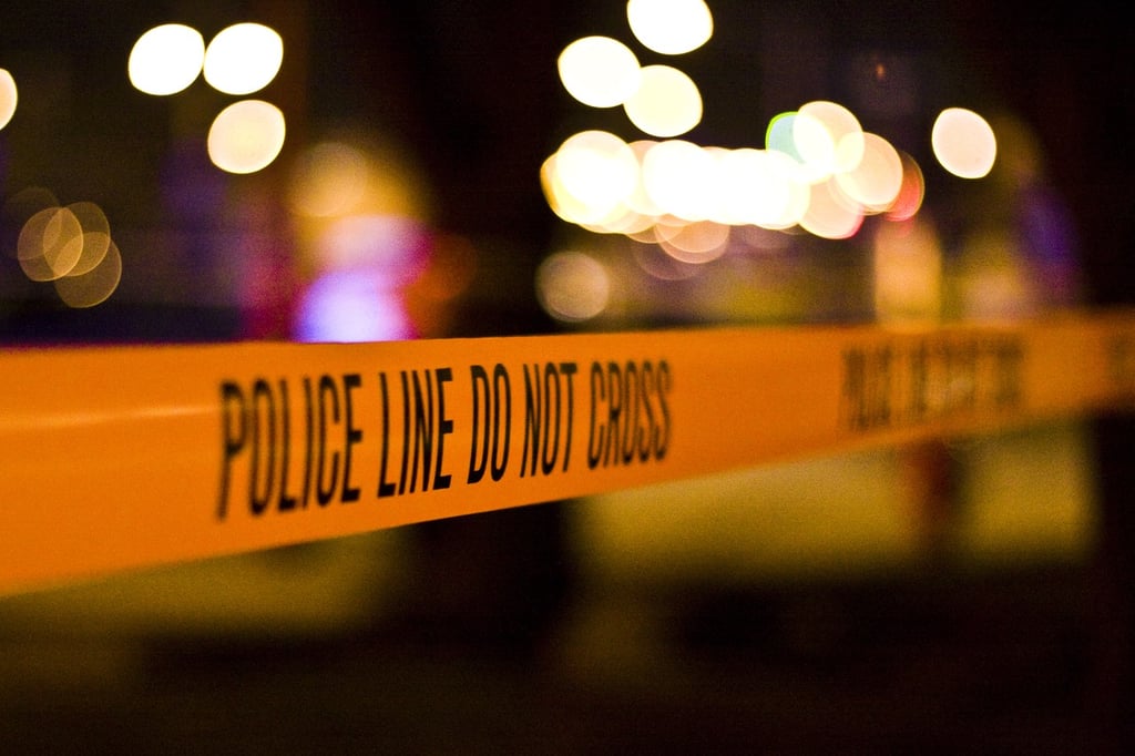Police line tape shown for illustration