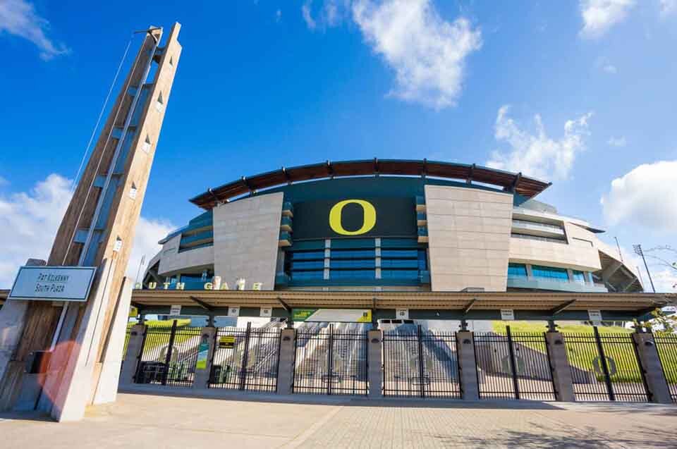 Autzen Stadium Eugene Oregon