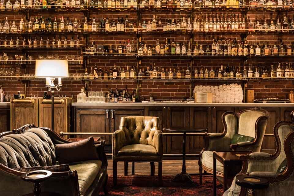 Portland Multnomah Whiskey Library