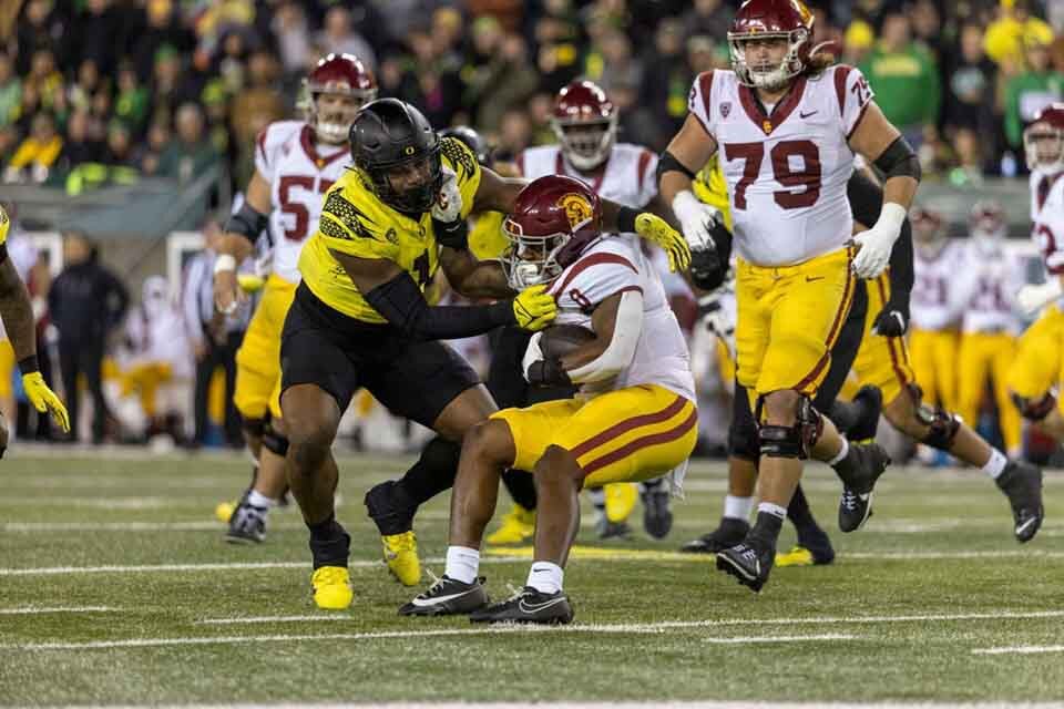 Oregon Ducks VS USC Trojans