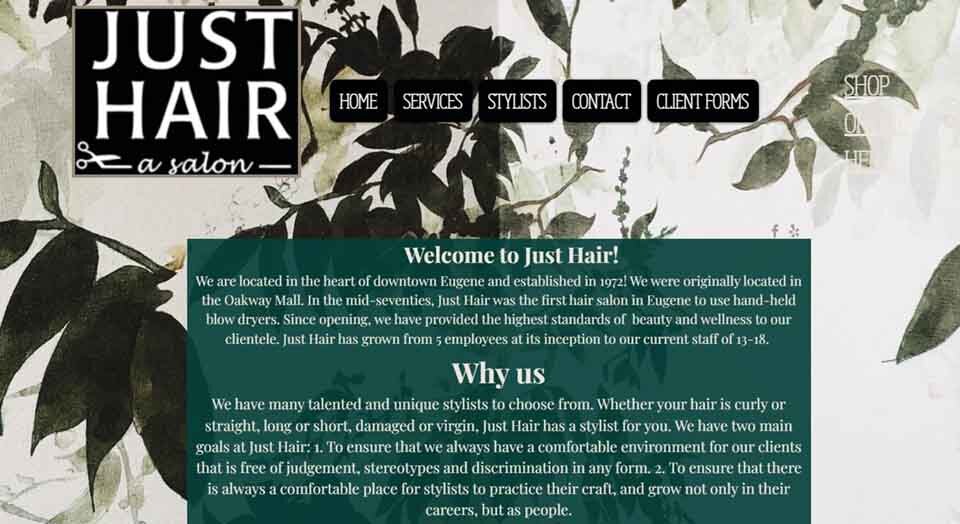 Just Hair Eugene Beauty Salon