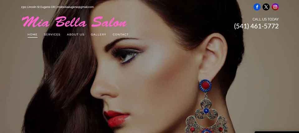 Mia Bella Beauty Salon in Eugene Oregon