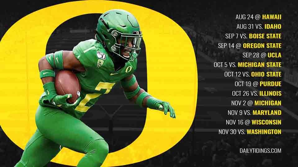 Analysis of The 2024 Football Schedule - Oregon Ducks