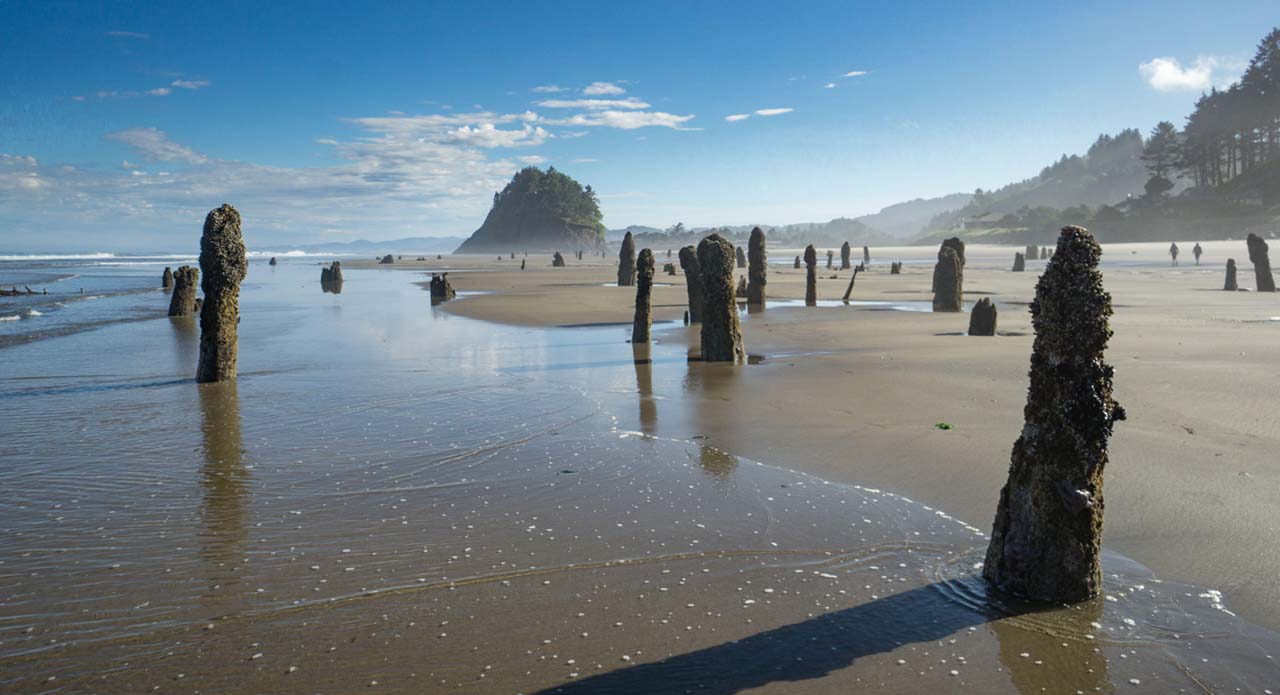 Neskowin beach, Oregon.