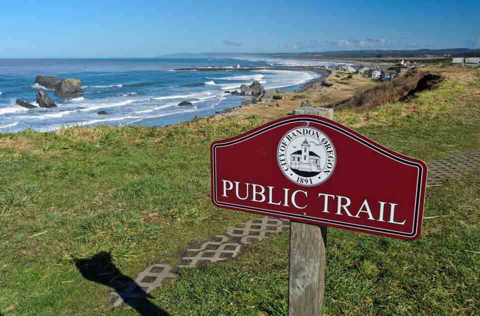 Oregon Public Trails Liability - Ashland and Bandon Oregon