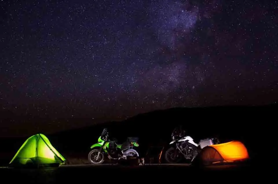 Camping Adventure Under Starry Sky, Alvord Desert OR