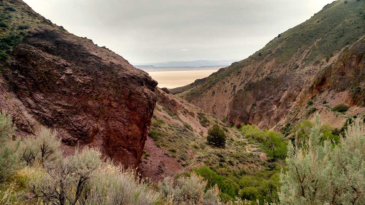 Pike Creek Trail in Alvord Desert Oregon