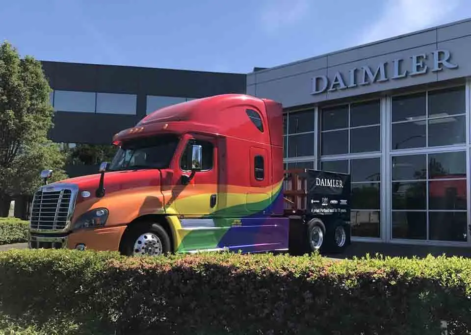 Daimler Trucks is headquartered in Portland
