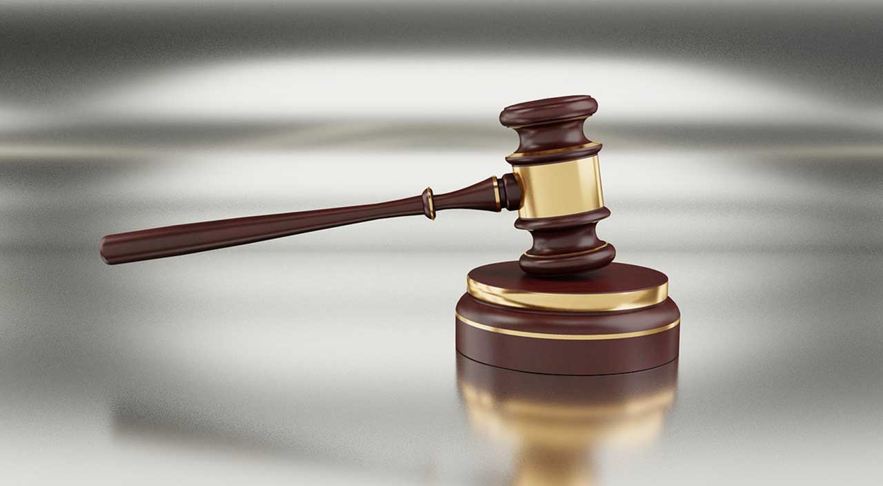 Gavel - Oregon courtroom