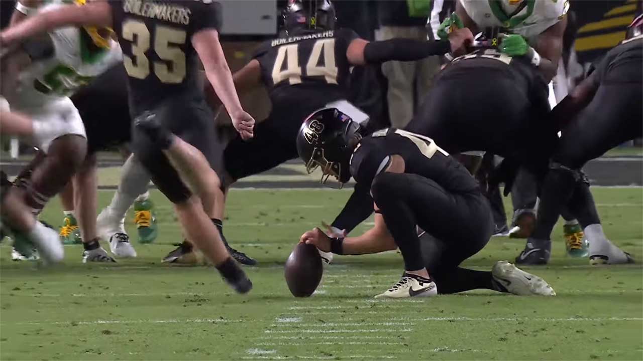 Oregon Ducks vs. Purdue Boilermakers