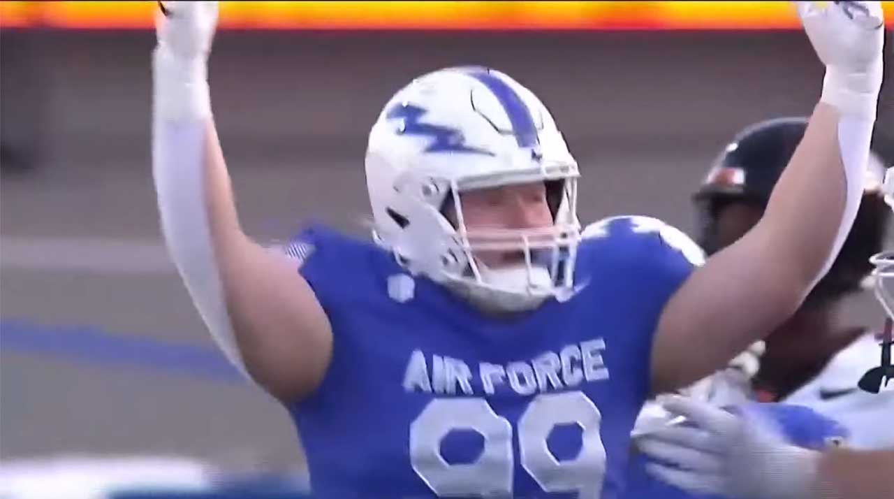 Air Force's 28-0 shutout win over Oregon State
