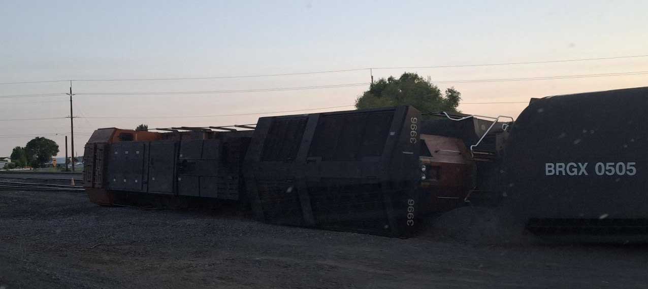 Train derail - Klamath County Sheriff's Office