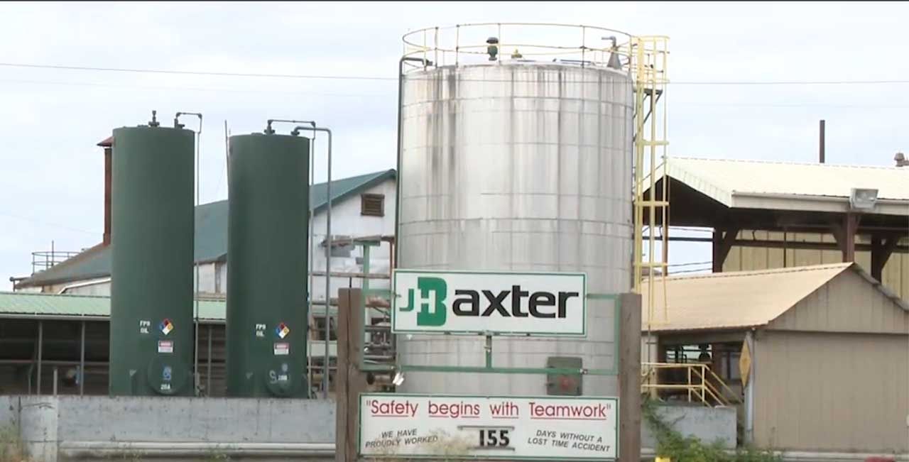 JH Baxter Checmical plant , Eugene Oregon