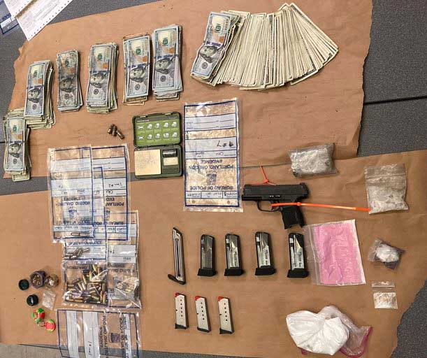 Seizure of Narcotics and Firearm