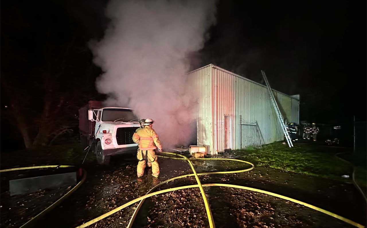 Commercial Structure Fire – 2405 Ne Diamond Lake Boulevard. Roseburg, Oregon